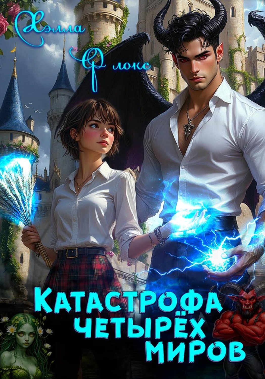 Обложка книги «Катастрофа четырёх миров»