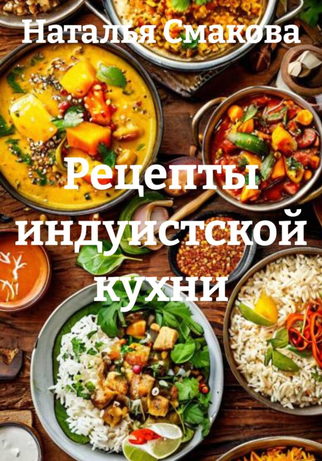 Обложка книги «Рецепты индуистской кухни»