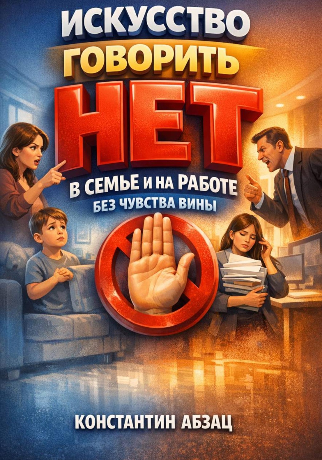 Обложка книги «Искусство Говорить Нет в Семье и на Работе Без Чувства Вины»