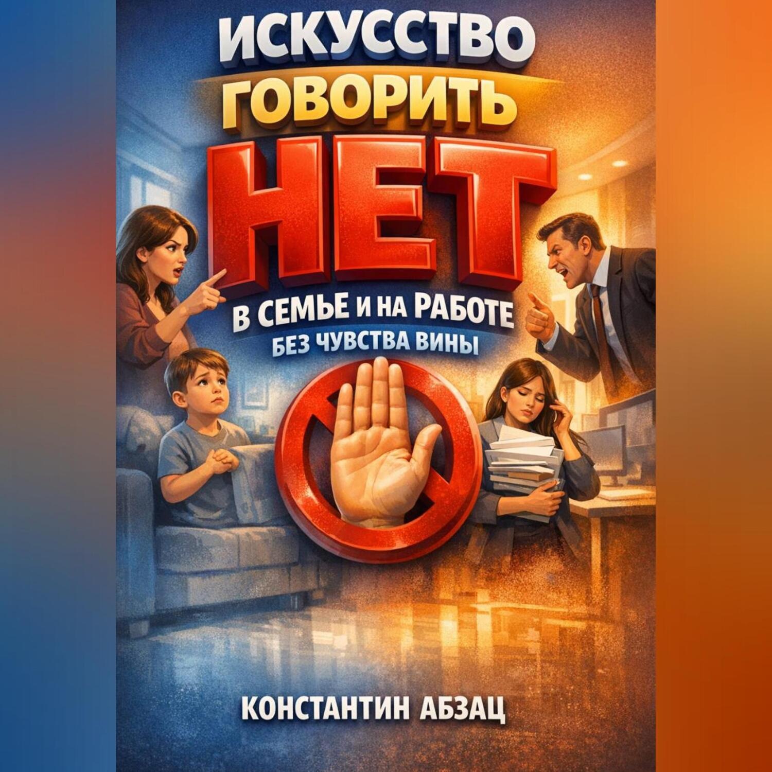 Обложка книги «Искусство Говорить Нет в Семье и на Работе Без Чувства Вины»