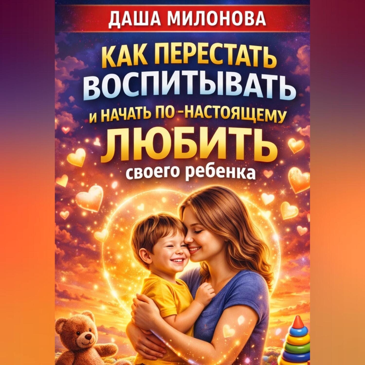 Обложка книги «Как перестать воспитывать и начать по-настоящему любить своего ребенка»