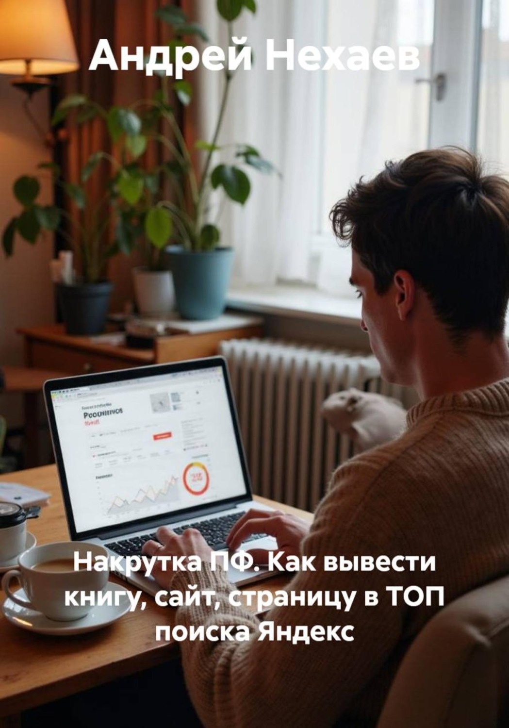 Обложка книги «Накрутка ПФ. Как вывести книгу, сайт, страницу в ТОП поиска Яндекс»