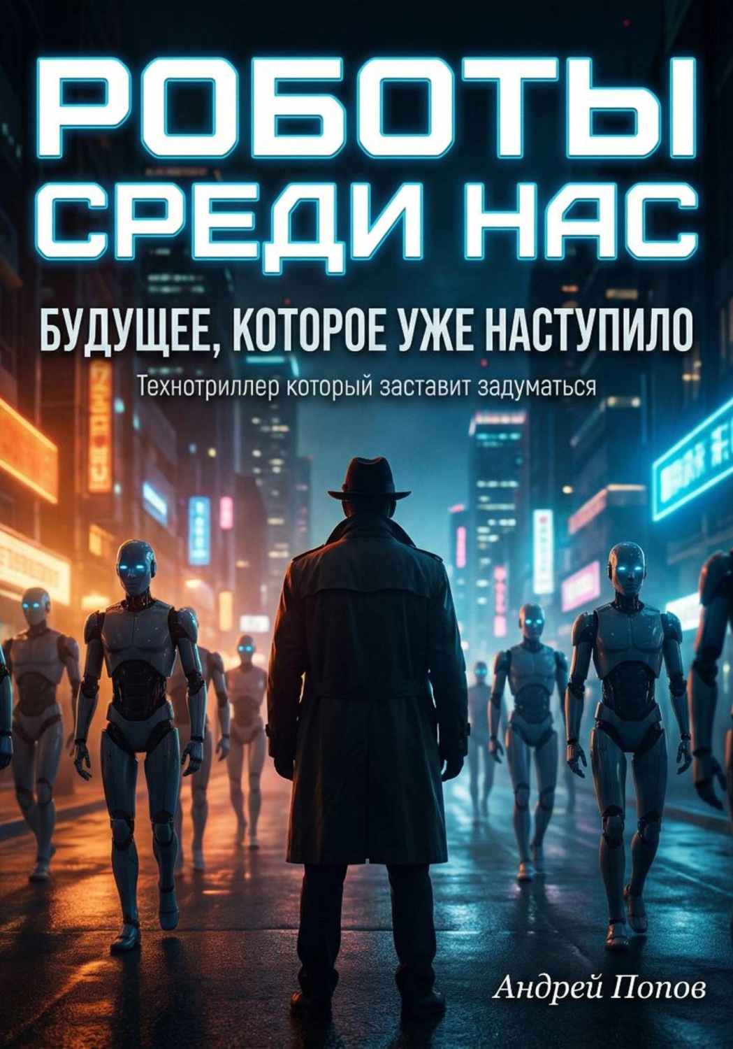 Обложка книги «Роботы среди нас. Будущее, которое уже наступило»