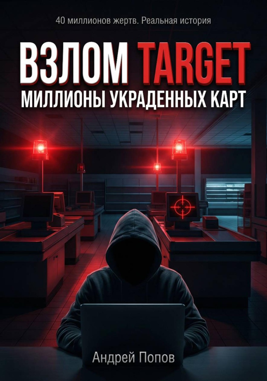 Обложка книги «Взлом Target: миллионы украденных карт»