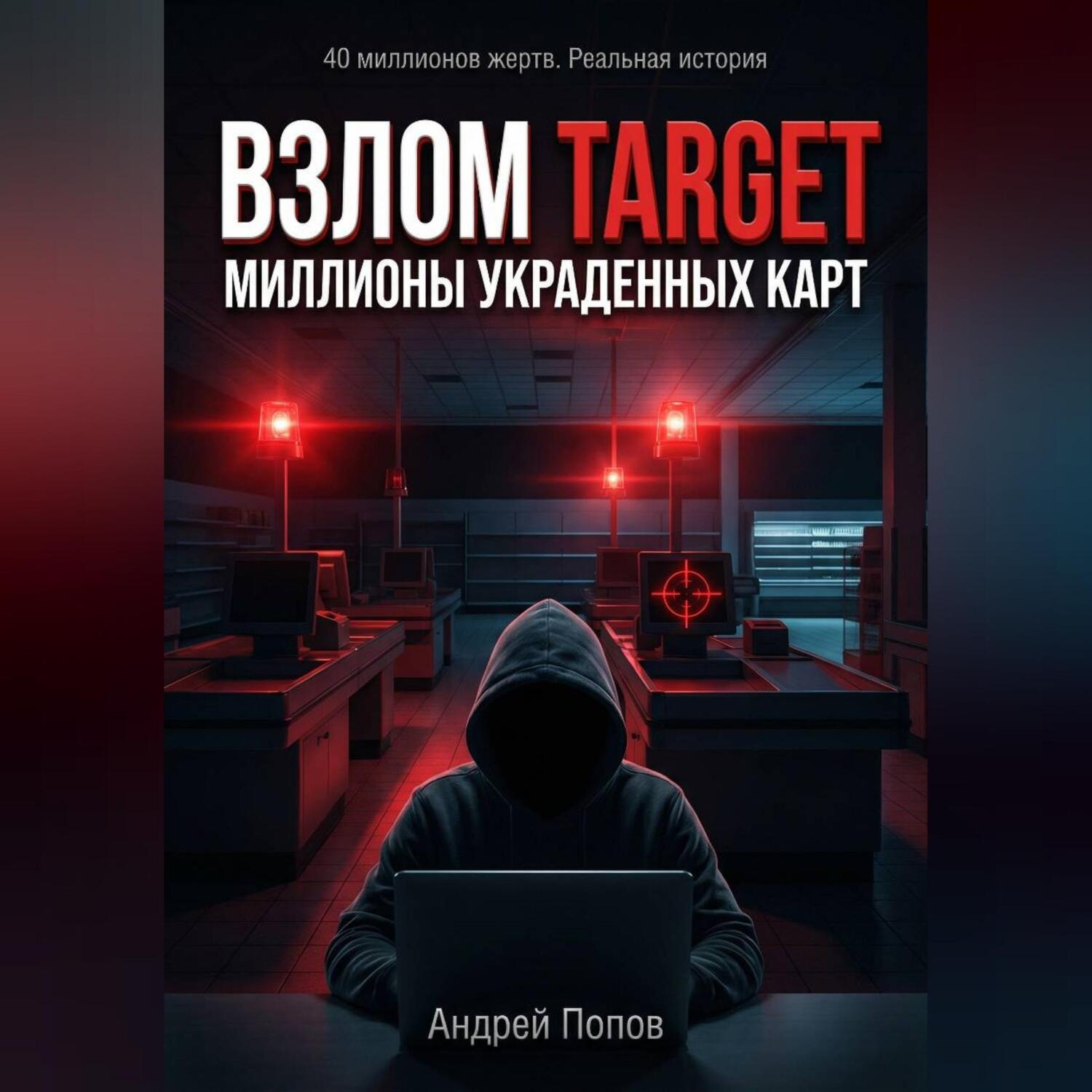 Обложка книги «Взлом Target: миллионы украденных карт»
