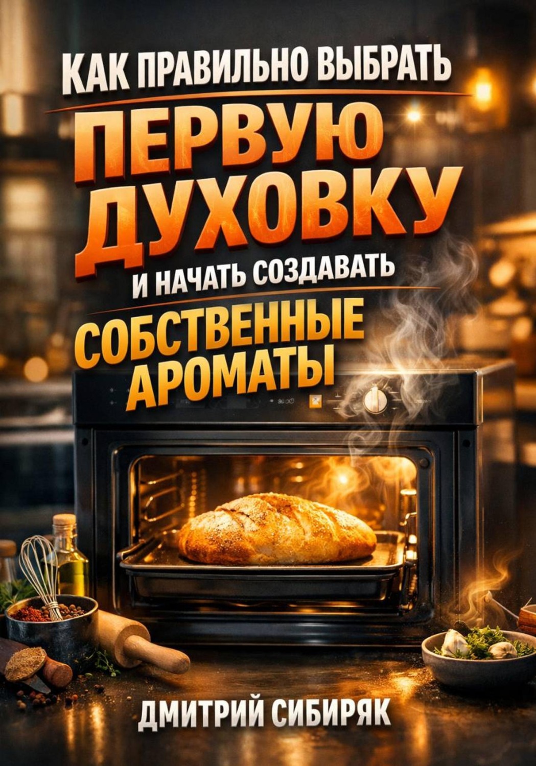 Обложка книги «Как правильно выбрать первую духовку и начать создавать собственные ароматы»
