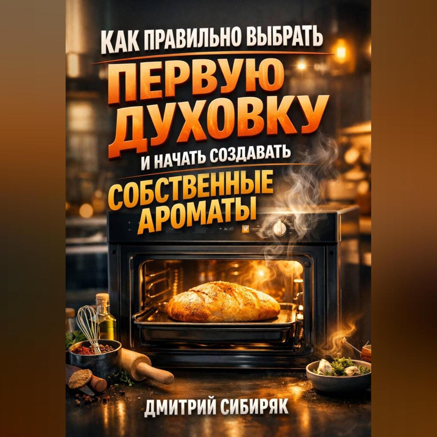 Обложка книги «Как правильно выбрать первую духовку и начать создавать собственные ароматы»