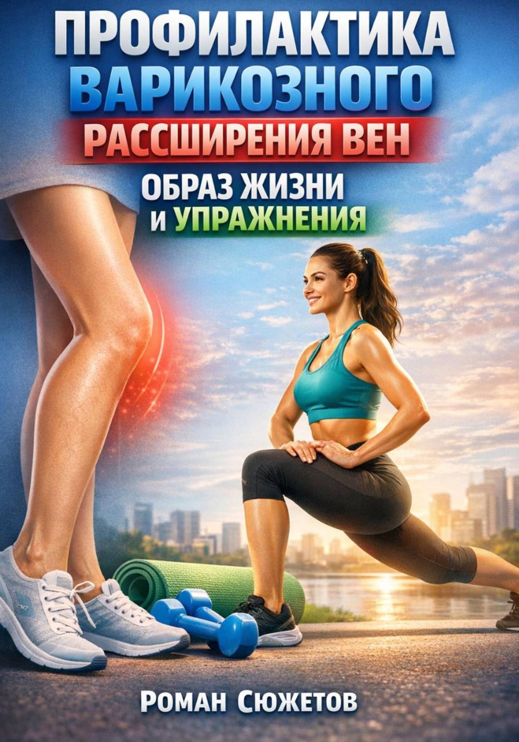 Обложка книги «Профилактика Варикозного Расширения Вен Образ Жизни и Упражнения»