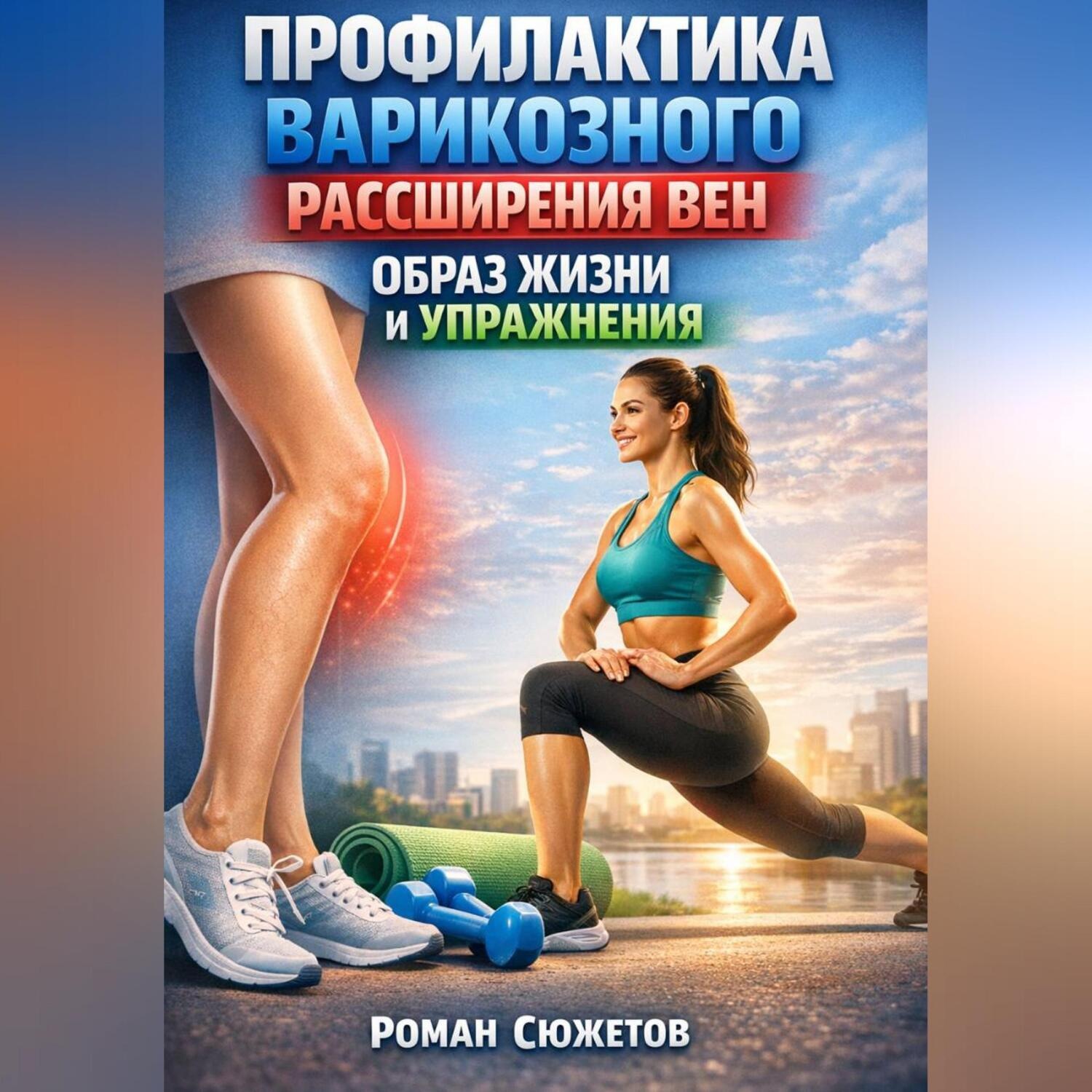 Обложка книги «Профилактика Варикозного Расширения Вен Образ Жизни и Упражнения»