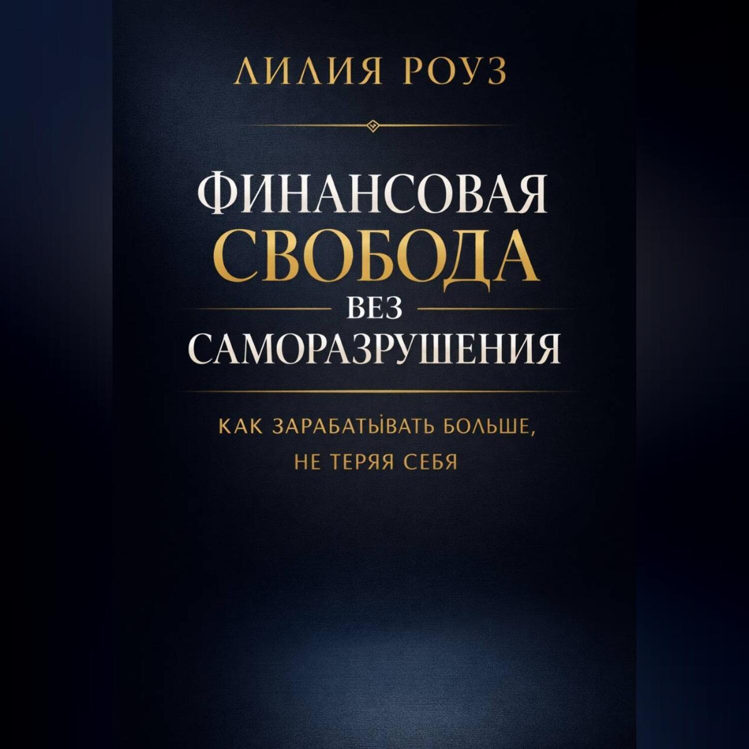 Обложка книги «Финансовая свобода без саморазрушения: как зарабатывать больше, не теряя себя»