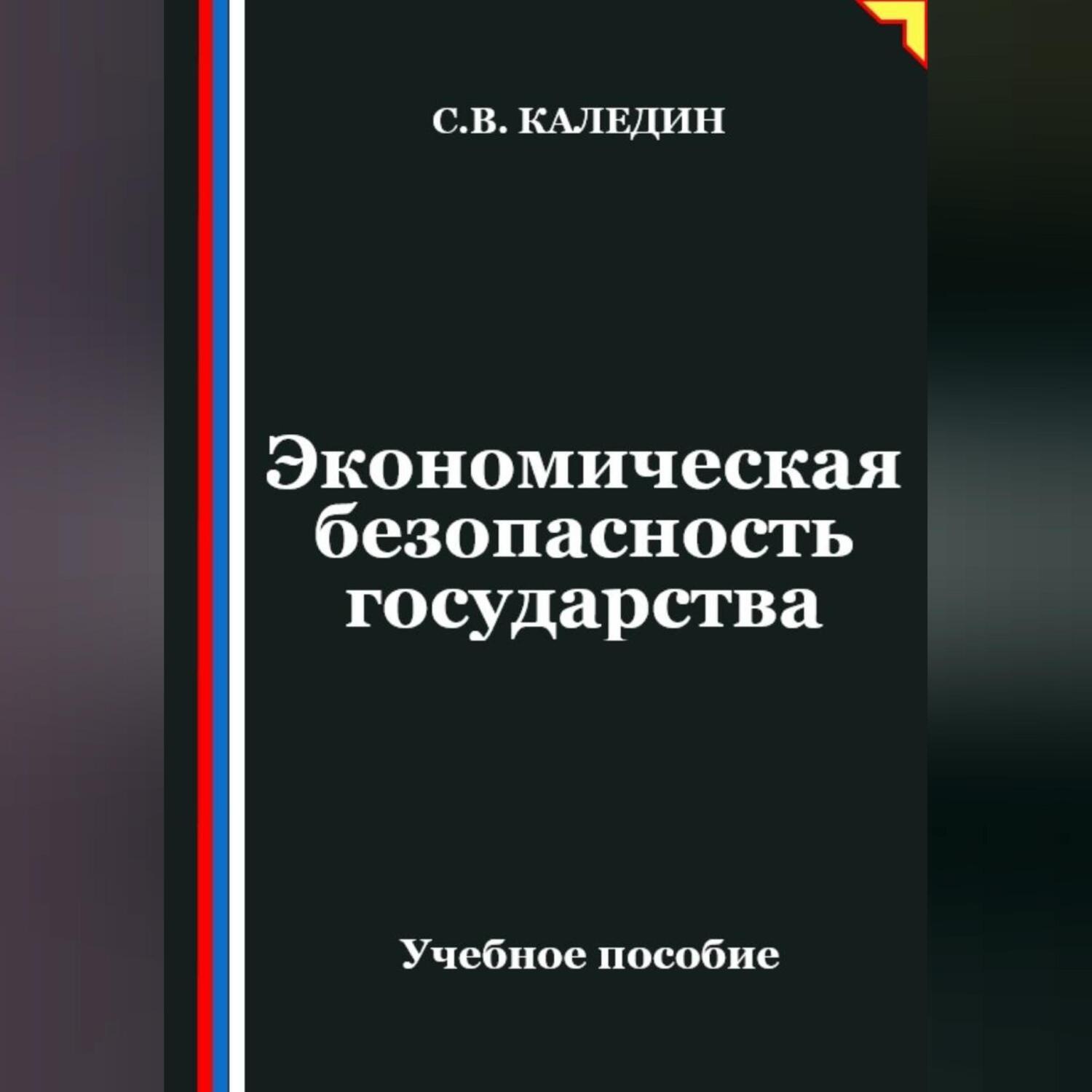 Обложка книги «Экономическая безопасность государства»