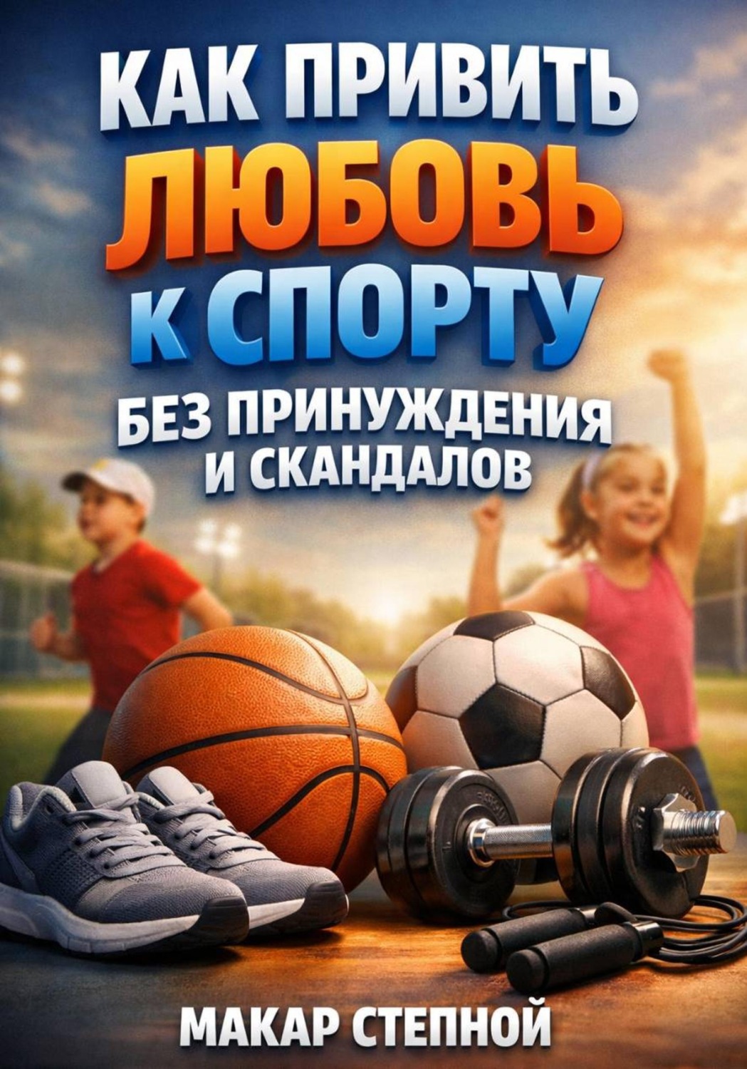 Обложка книги «Как привить любовь к спорту без принуждения и скандалов»
