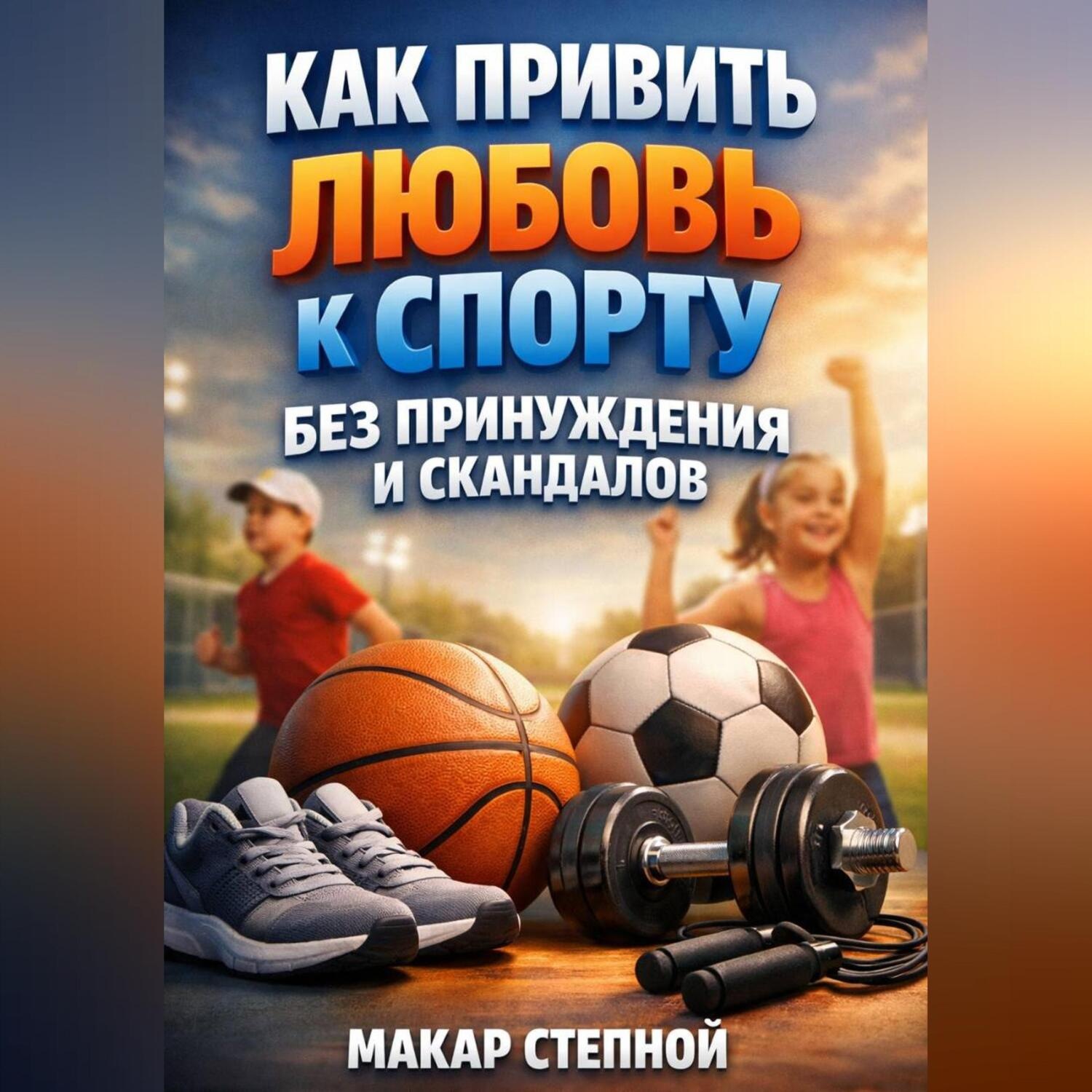 Обложка книги «Как привить любовь к спорту без принуждения и скандалов»