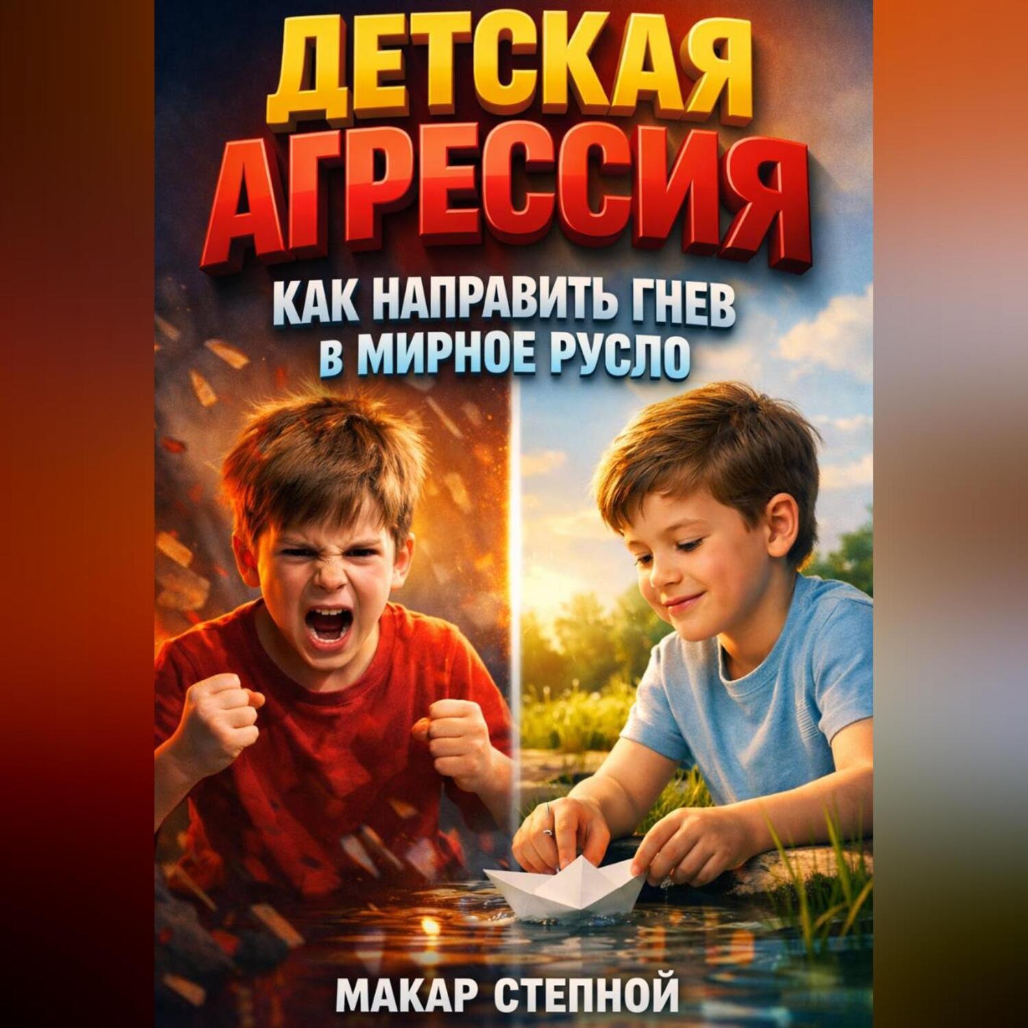 Обложка книги «Детская агрессия как направить гнев в мирное русло»