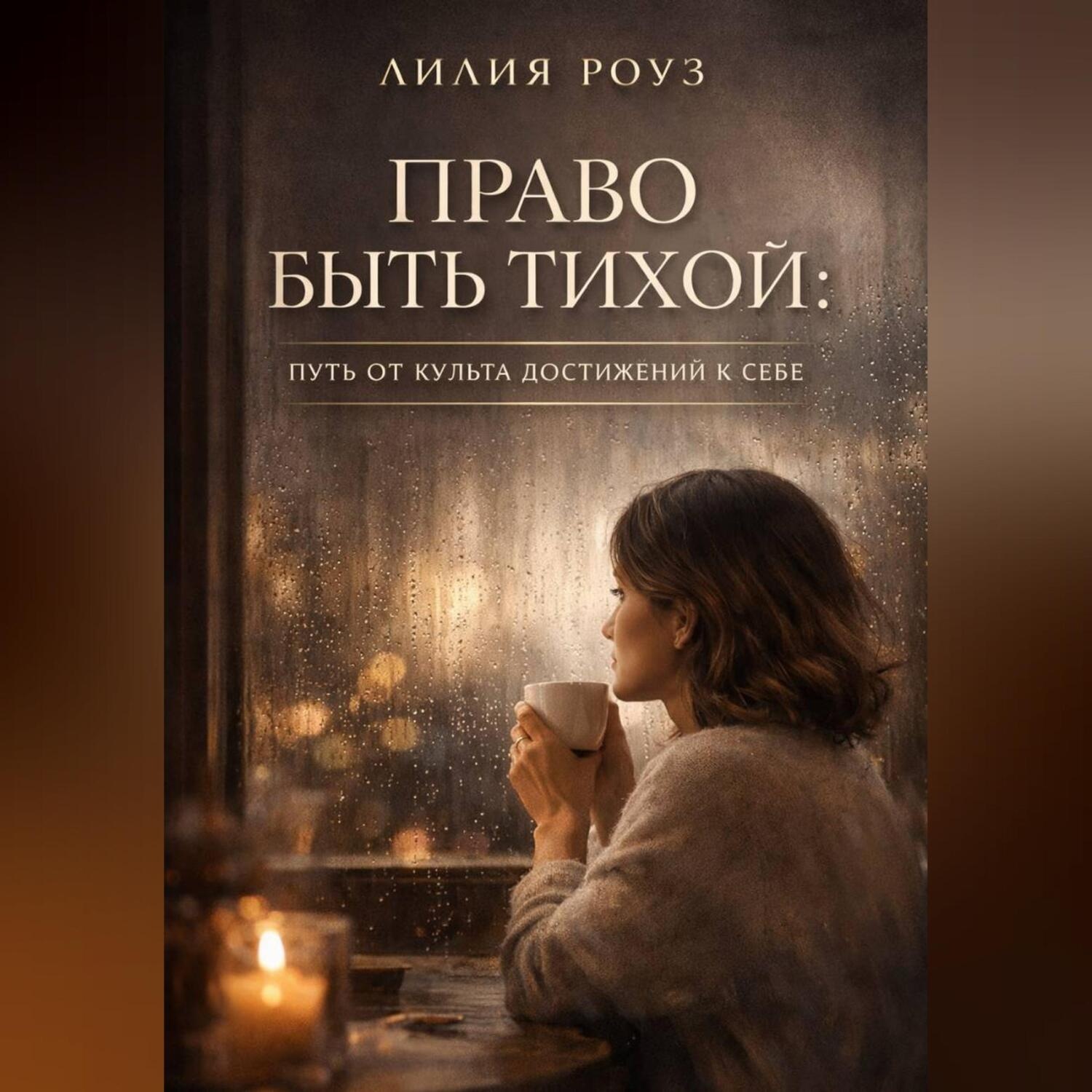 Обложка книги «Право быть тихой: Путь от культа достижений к себе»