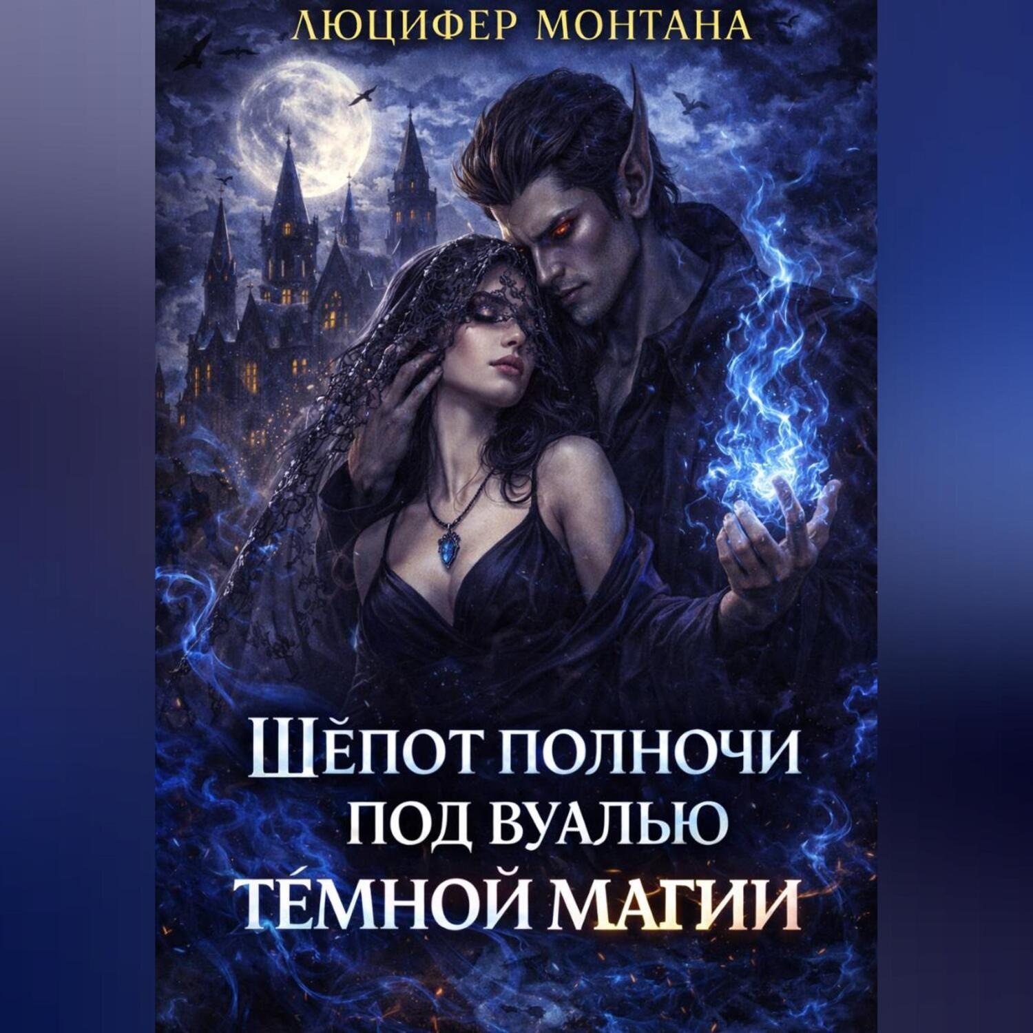 Обложка книги «Шёпот полночи под вуалью тёмной магии»