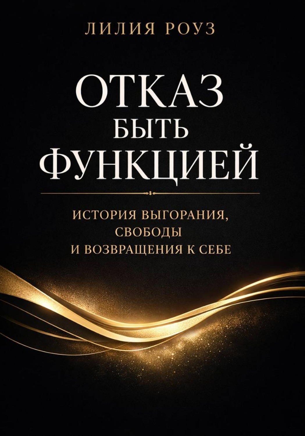 Обложка книги «Отказ быть функцией. История выгорания, свободы и возвращения к себе»