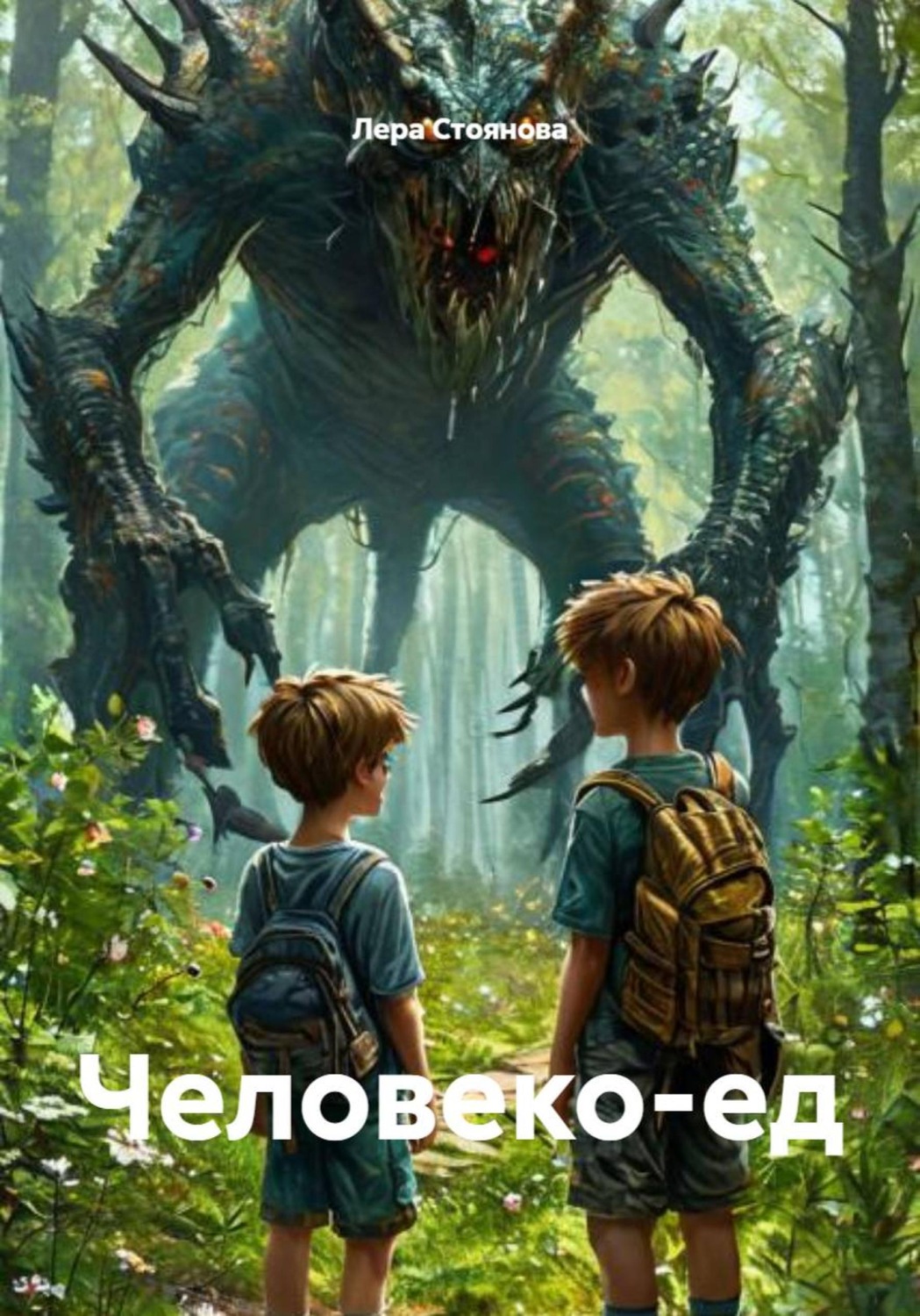 Обложка книги «Человеко-ед»