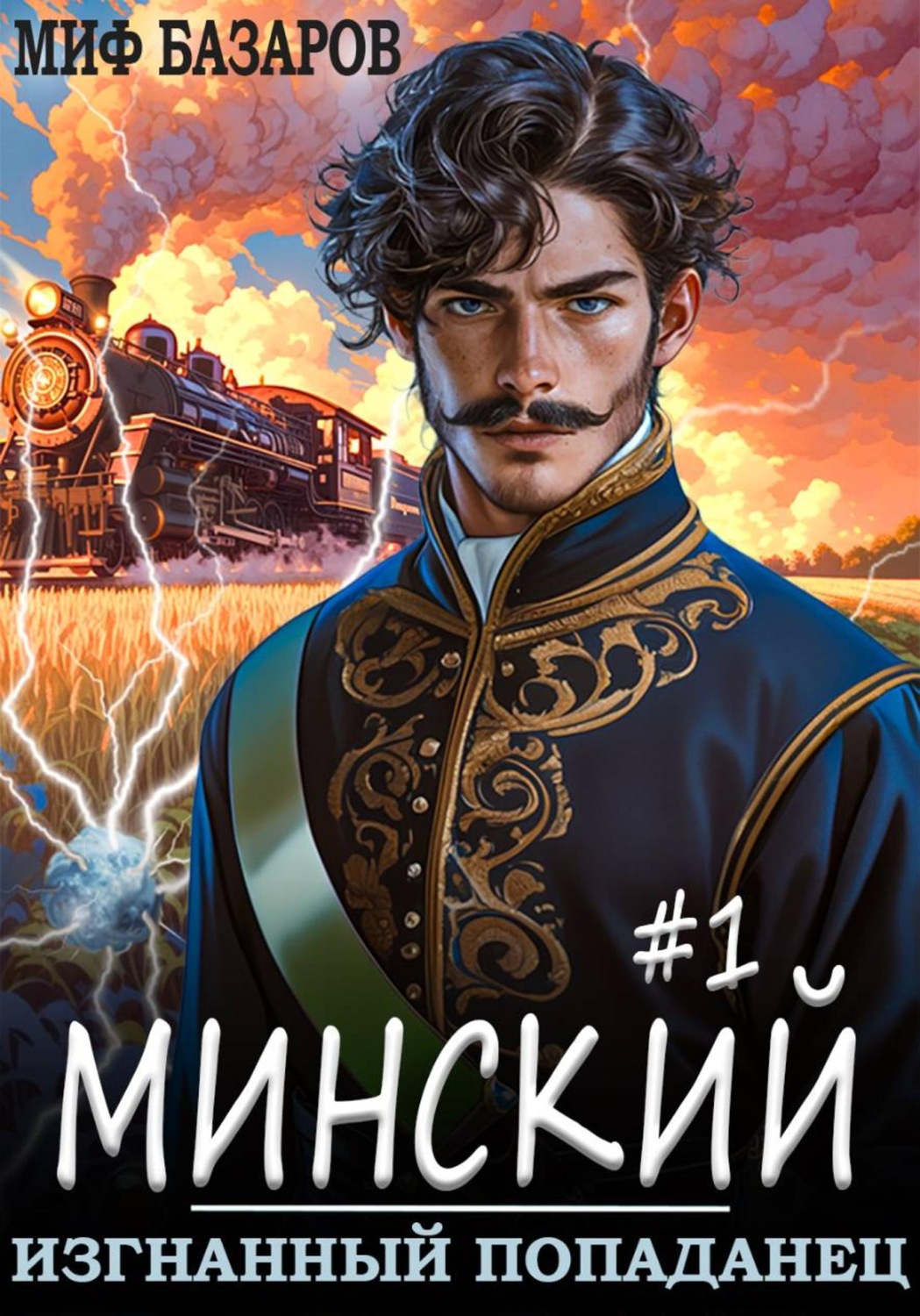 Обложка книги «Минский. Изгнанный попаданец»
