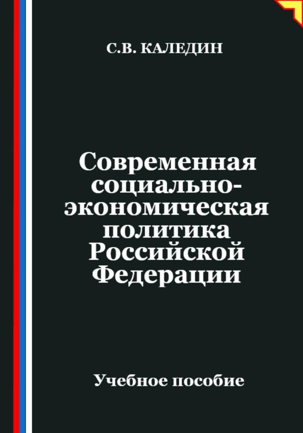 Обложка книги «Современная социально-экономическая политика Российской Федерации»