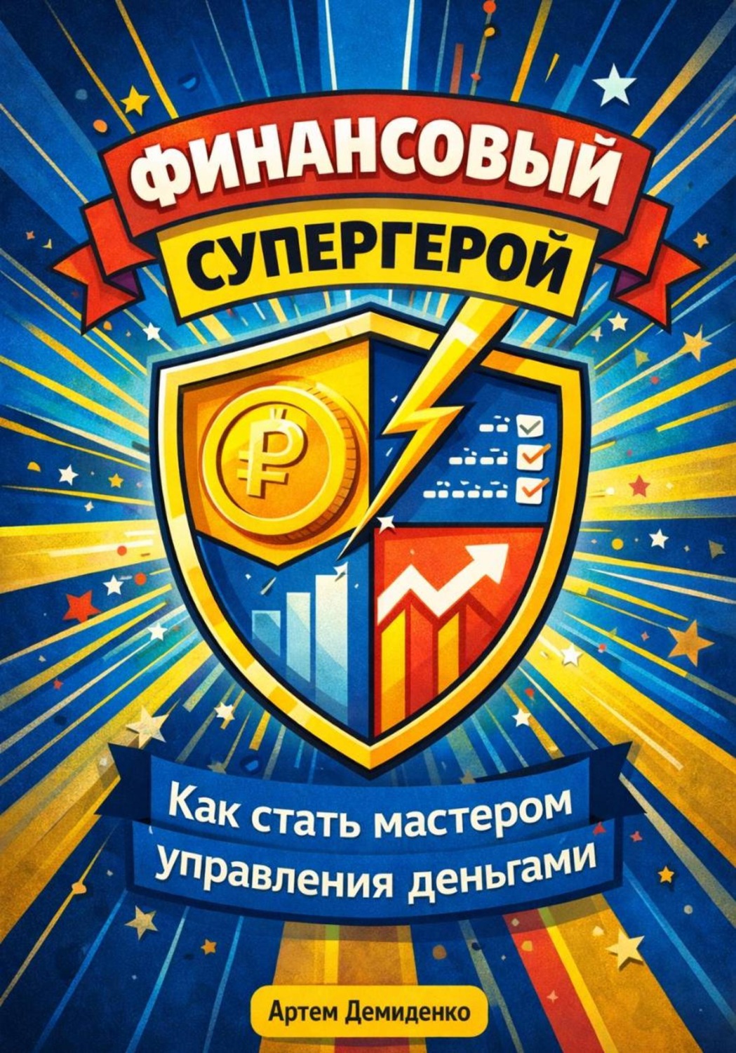 Обложка книги «Финансовый супергерой: Как стать мастером управления деньгами»