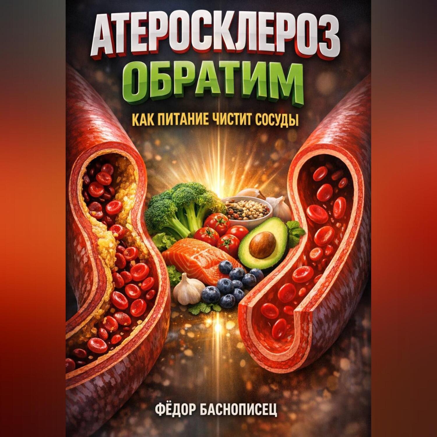 Обложка книги «Атеросклероз обратим как питание чистит сосуды»
