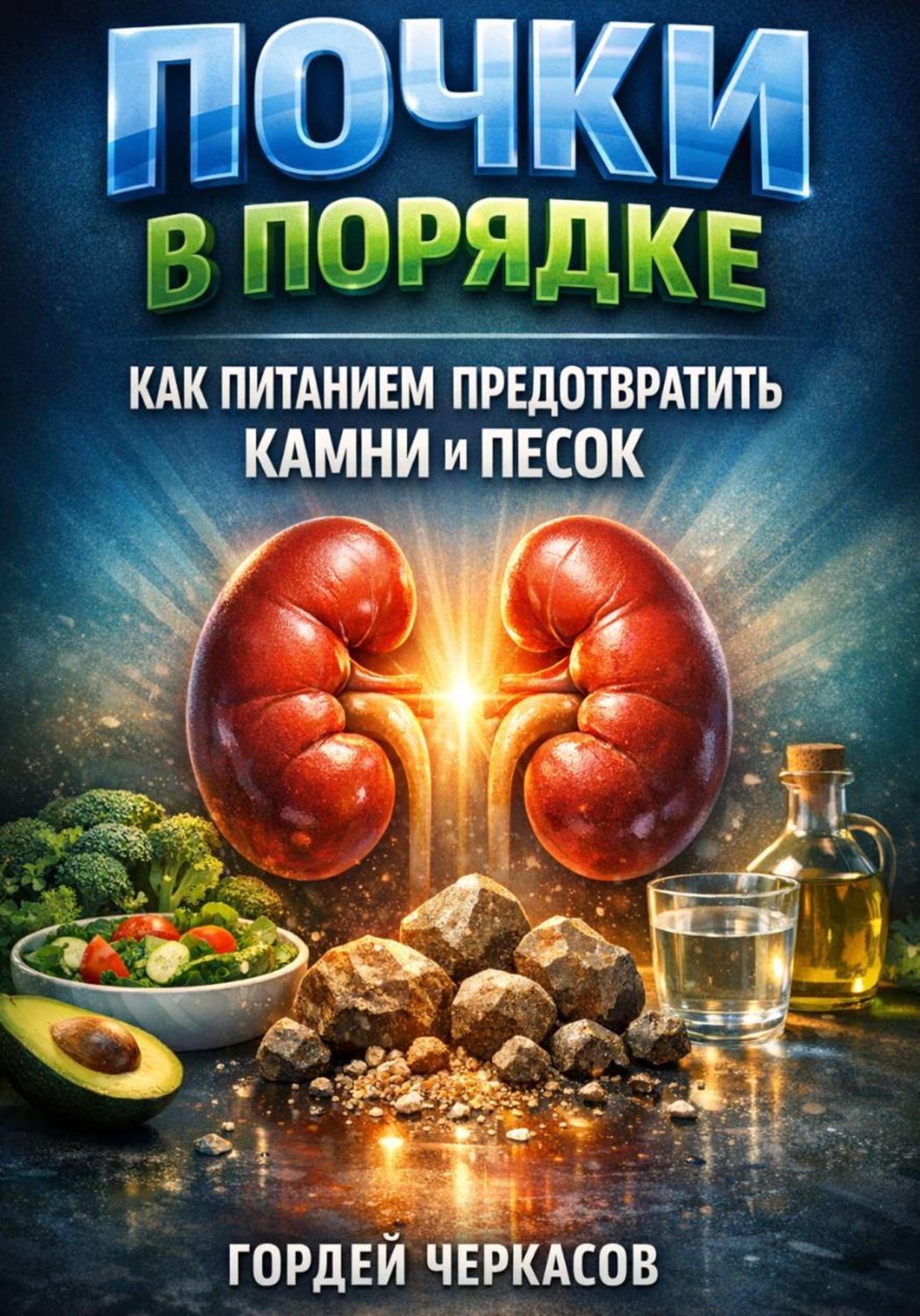 Обложка книги «Почки в порядке как питанием предотвратить камни и песок»