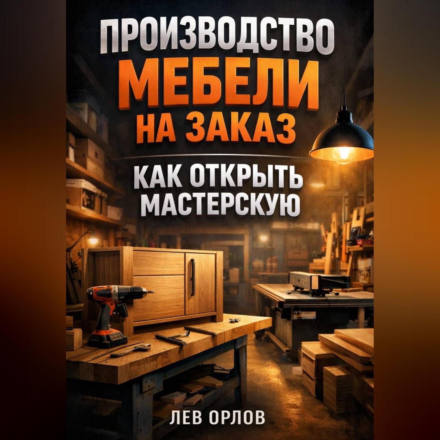 Обложка книги «Производство мебели на заказ как открыть мастерскую»