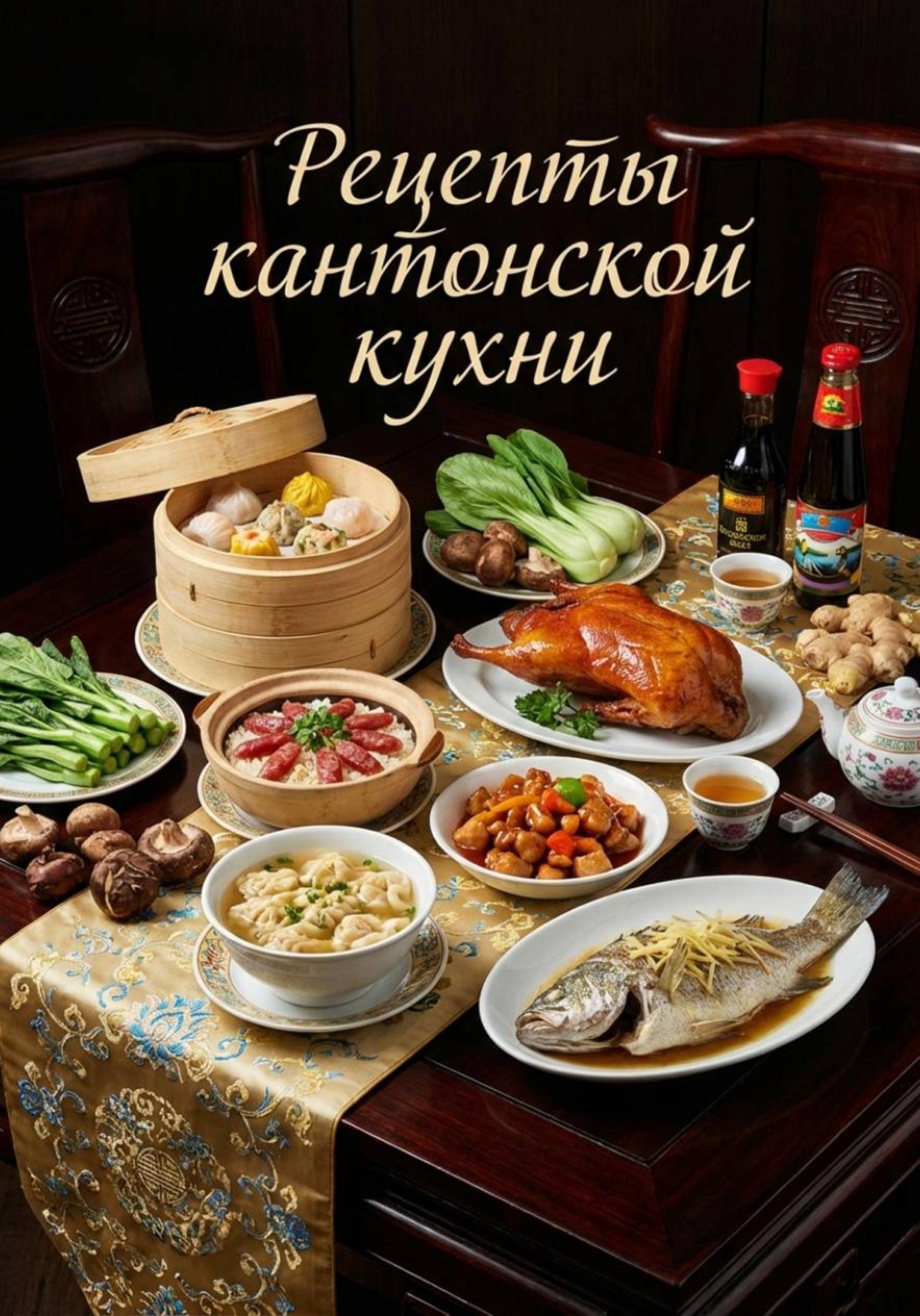 Обложка книги «Рецепты кантонской кухни»