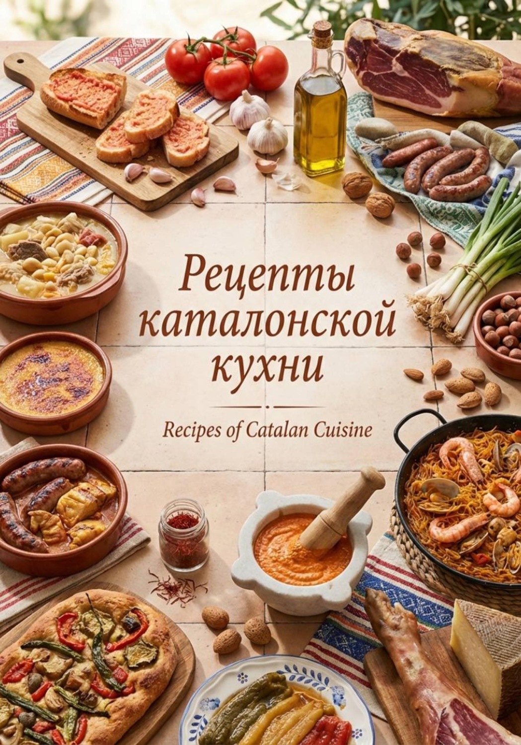 Обложка книги «Рецепты каталонской кухни»