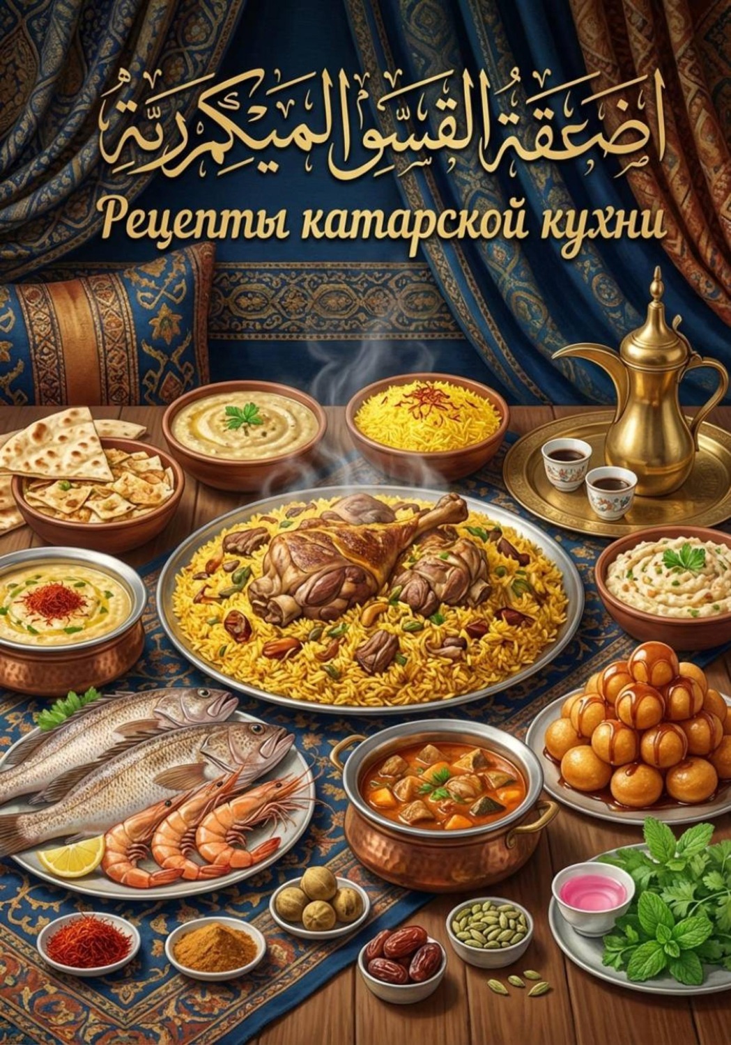 Обложка книги «Рецепты катарской кухни»