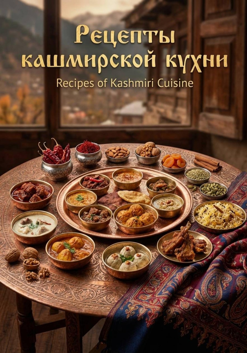 Обложка книги «Рецепты кашмирской кухни»