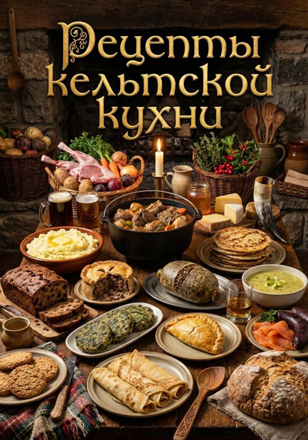 Обложка книги «Рецепты кельтской кухни»
