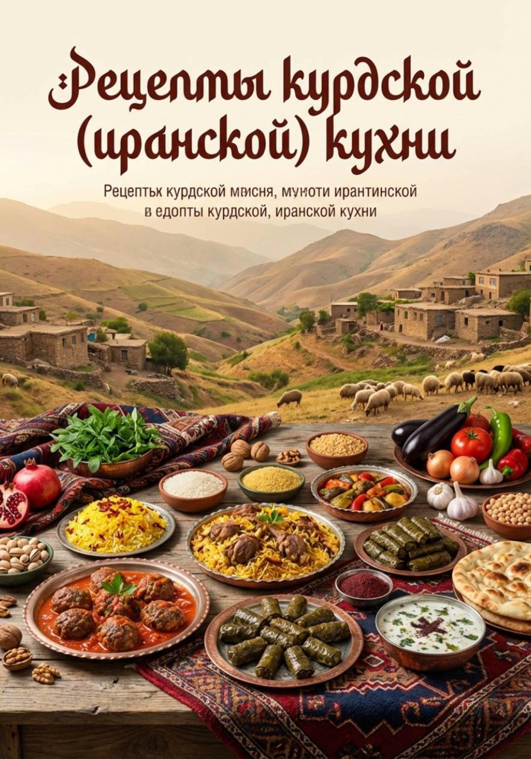 Обложка книги «Рецепты курдской (иранской) кухни»
