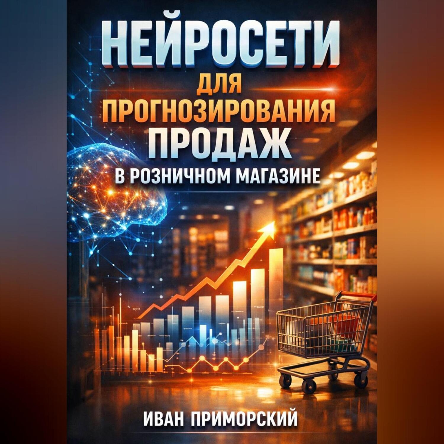 Обложка книги «Нейросети для прогнозирования продаж в розничном магазине»