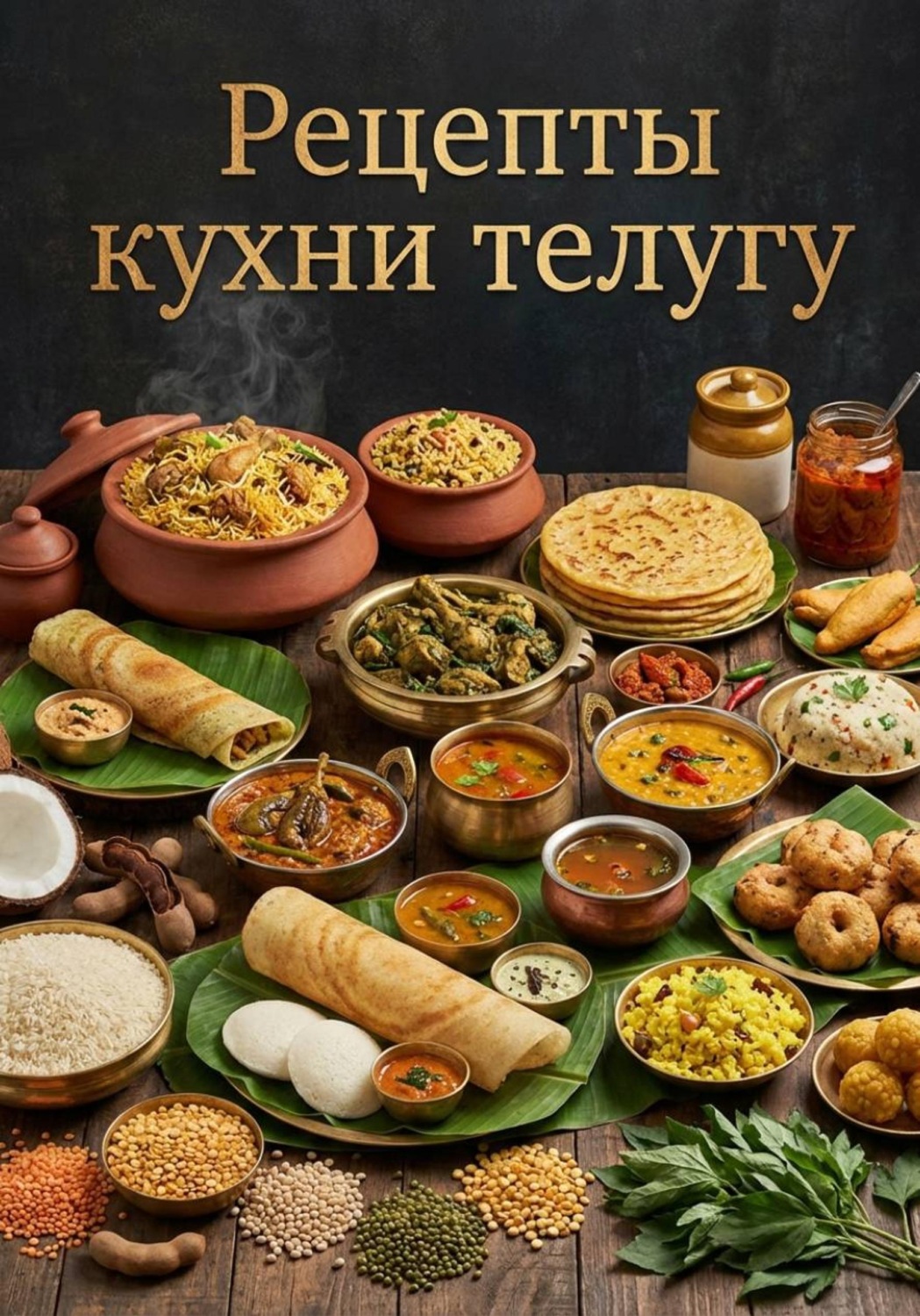 Обложка книги «Рецепты кухни телугу»