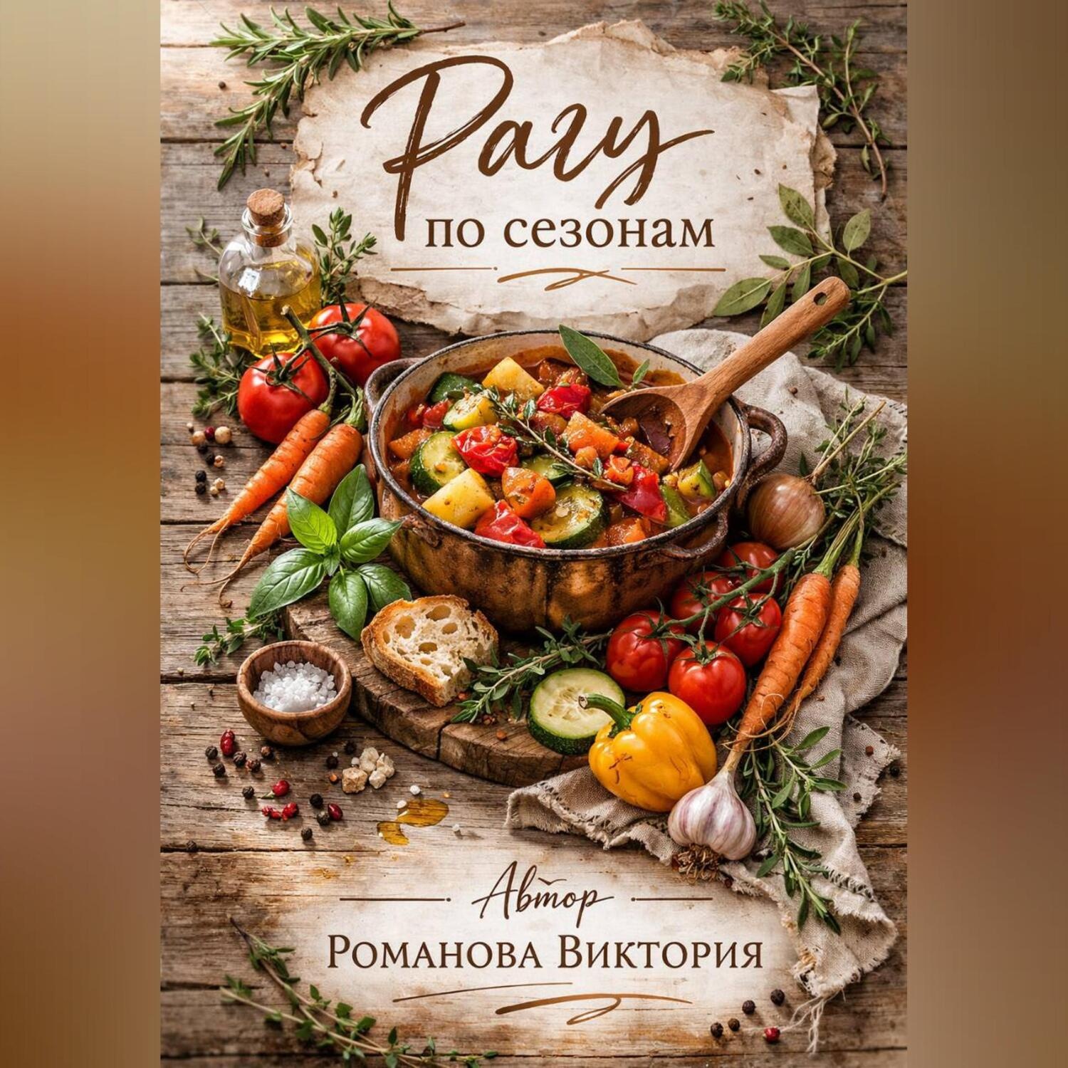 Обложка книги «Рагу по сезонам: весна-лето-осень-зима»