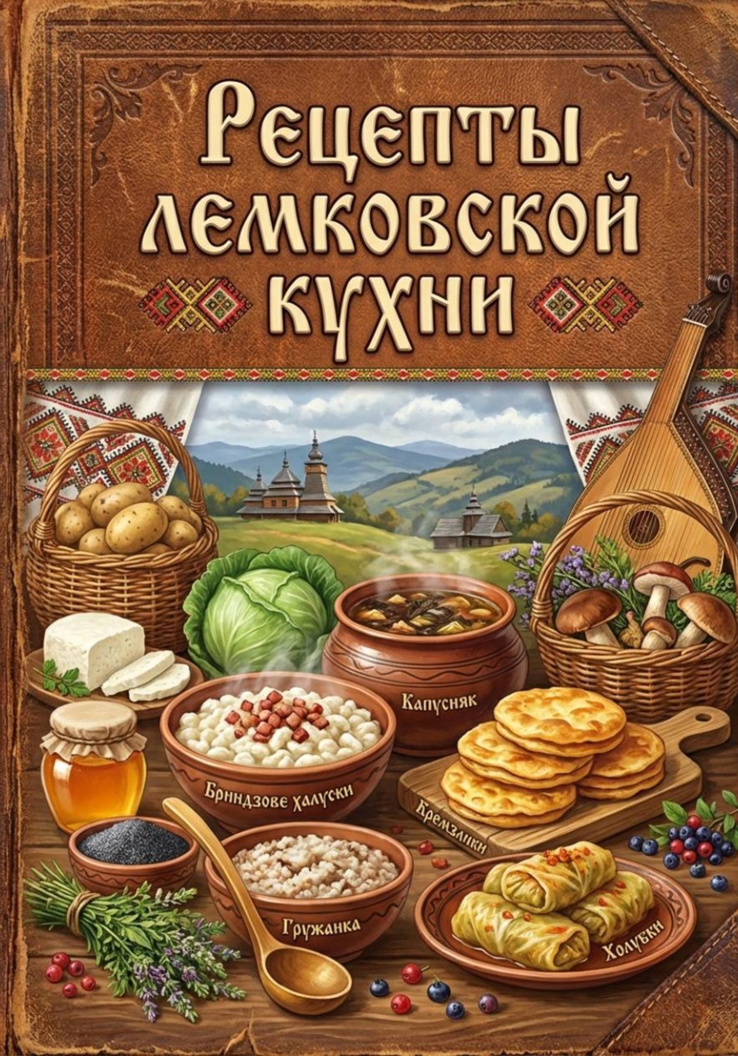 Обложка книги «Рецепты лемковской кухни»