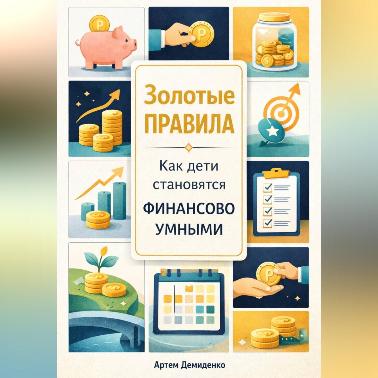 Обложка книги «Золотые правила: Как дети становятся финансово умными»