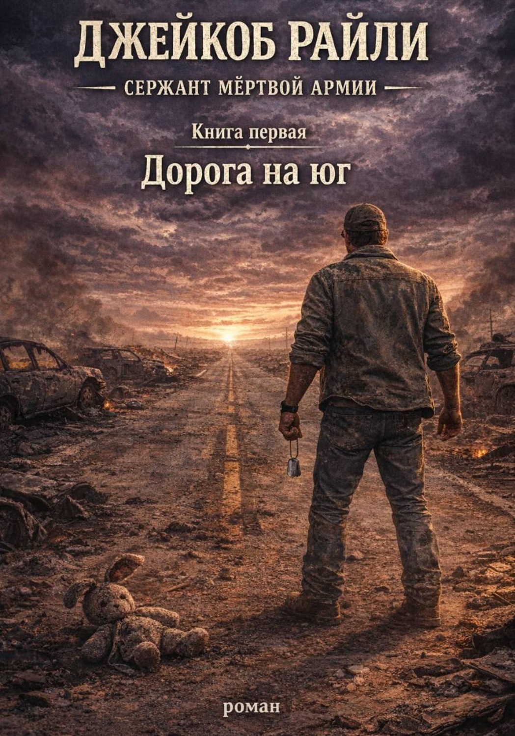 Обложка книги «Джейкоб Райли. Сержант мёртвой армии. Книга первая: Дорога на юг»