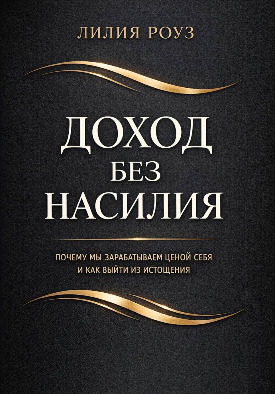 Обложка книги «Доход без насилия. Почему мы зарабатываем ценой себя и как выйти из истощения»