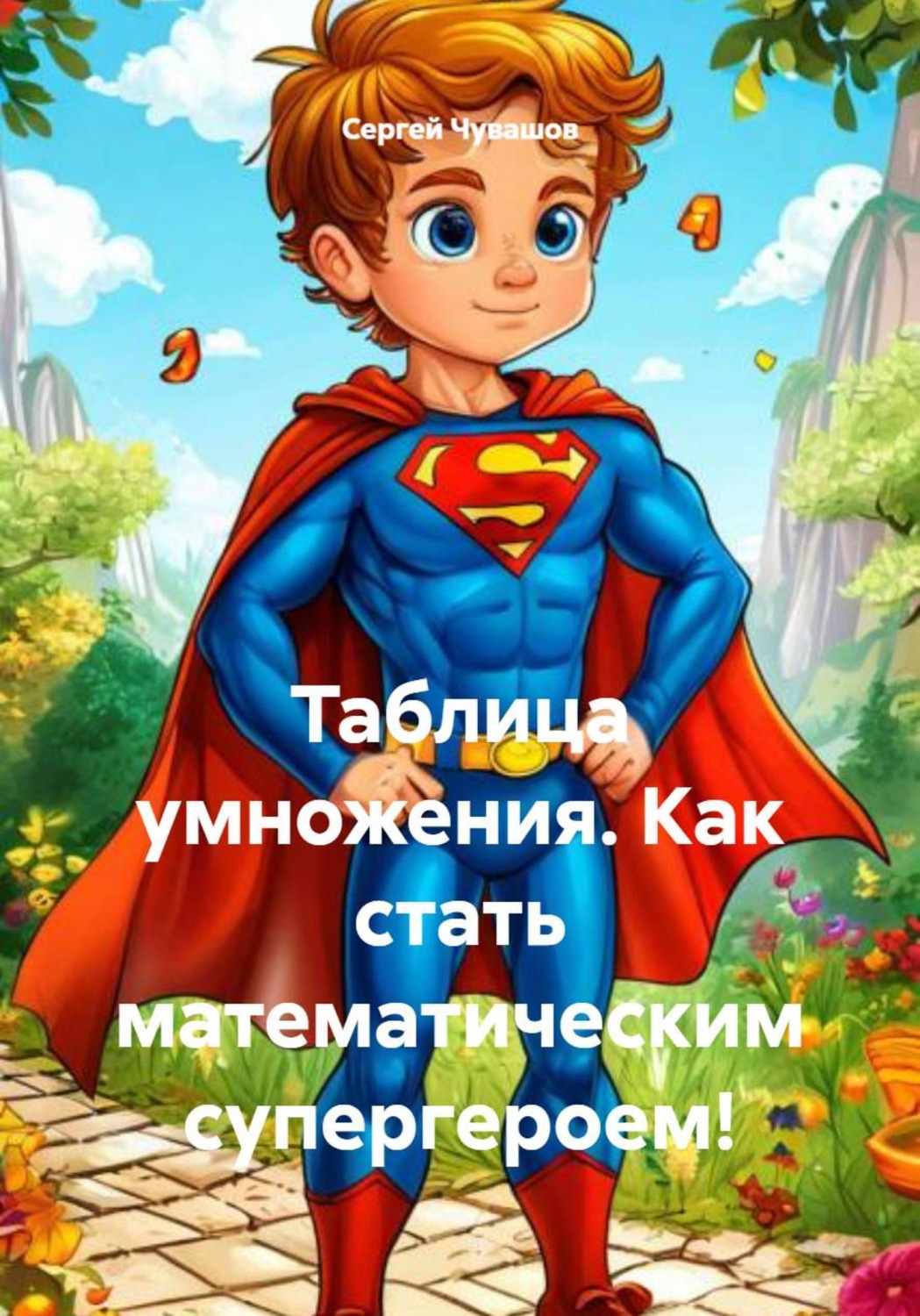Обложка книги «Таблица умножения. Как стать математическим супергероем!»
