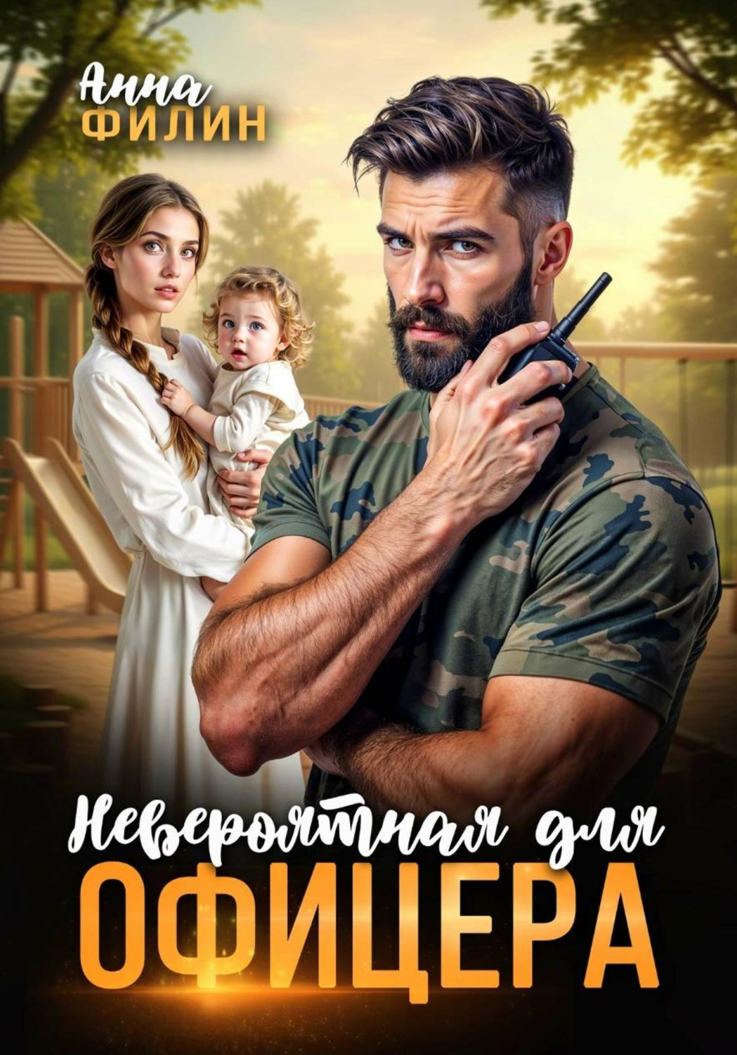 Обложка книги «Невероятная для офицера»