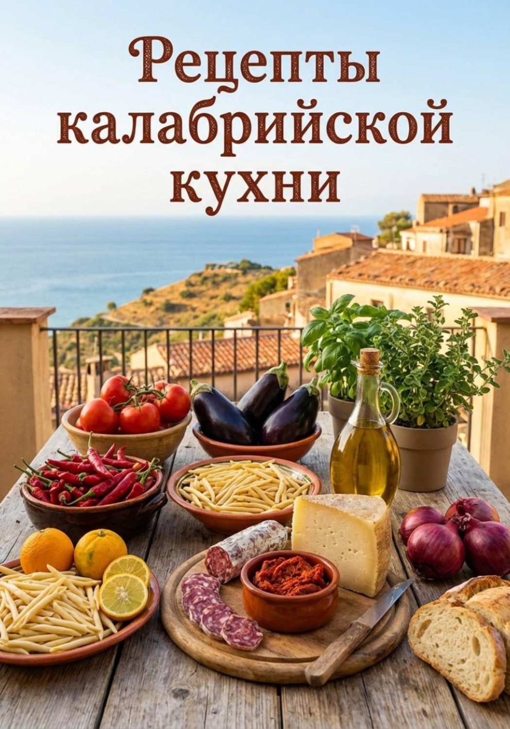 Обложка книги «Рецепты калабрийской кухни»