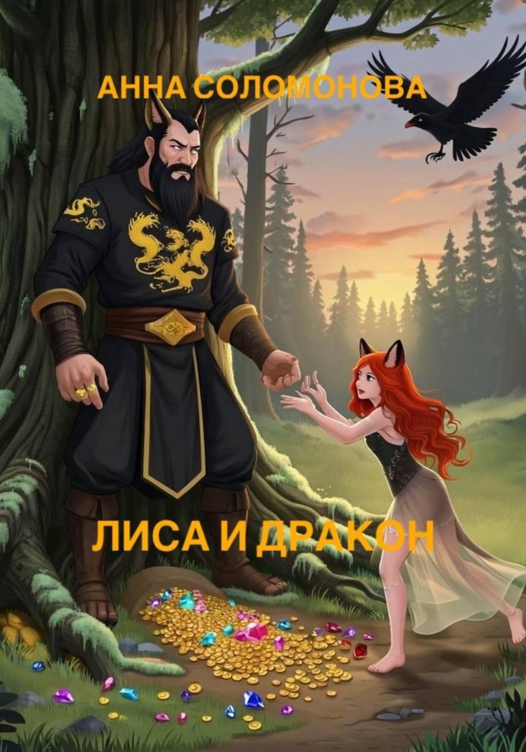 Обложка книги «Лиса и Дракон»