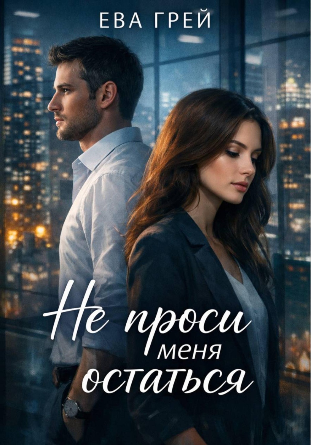 Обложка книги «Не проси меня остаться»