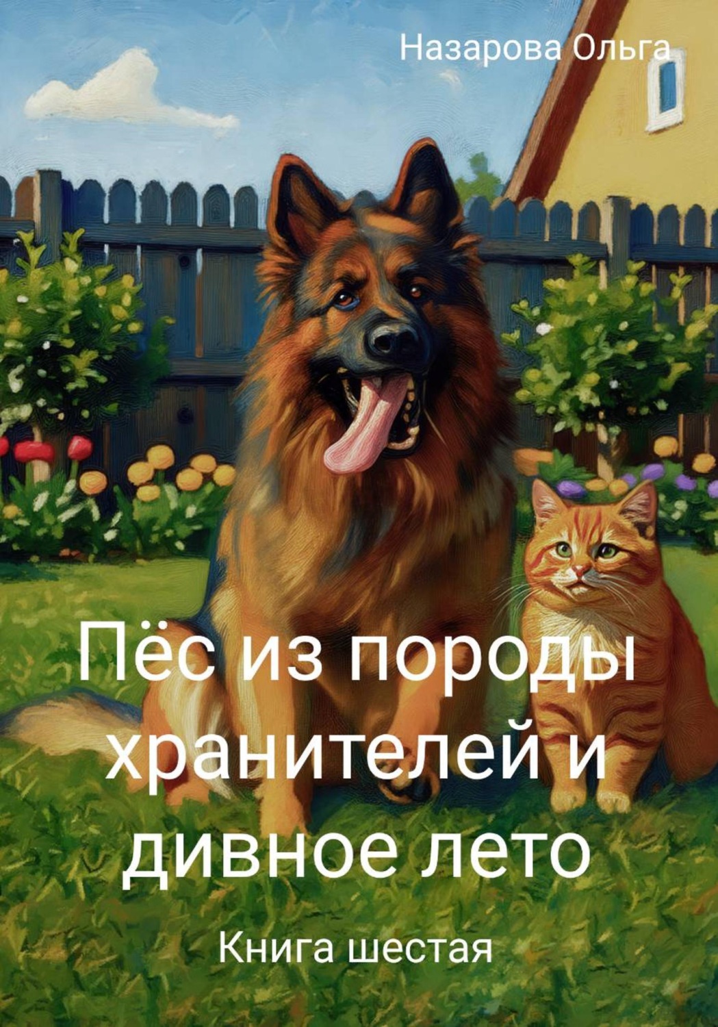 Обложка книги «Пёс из породы хранителей и дивное лето»