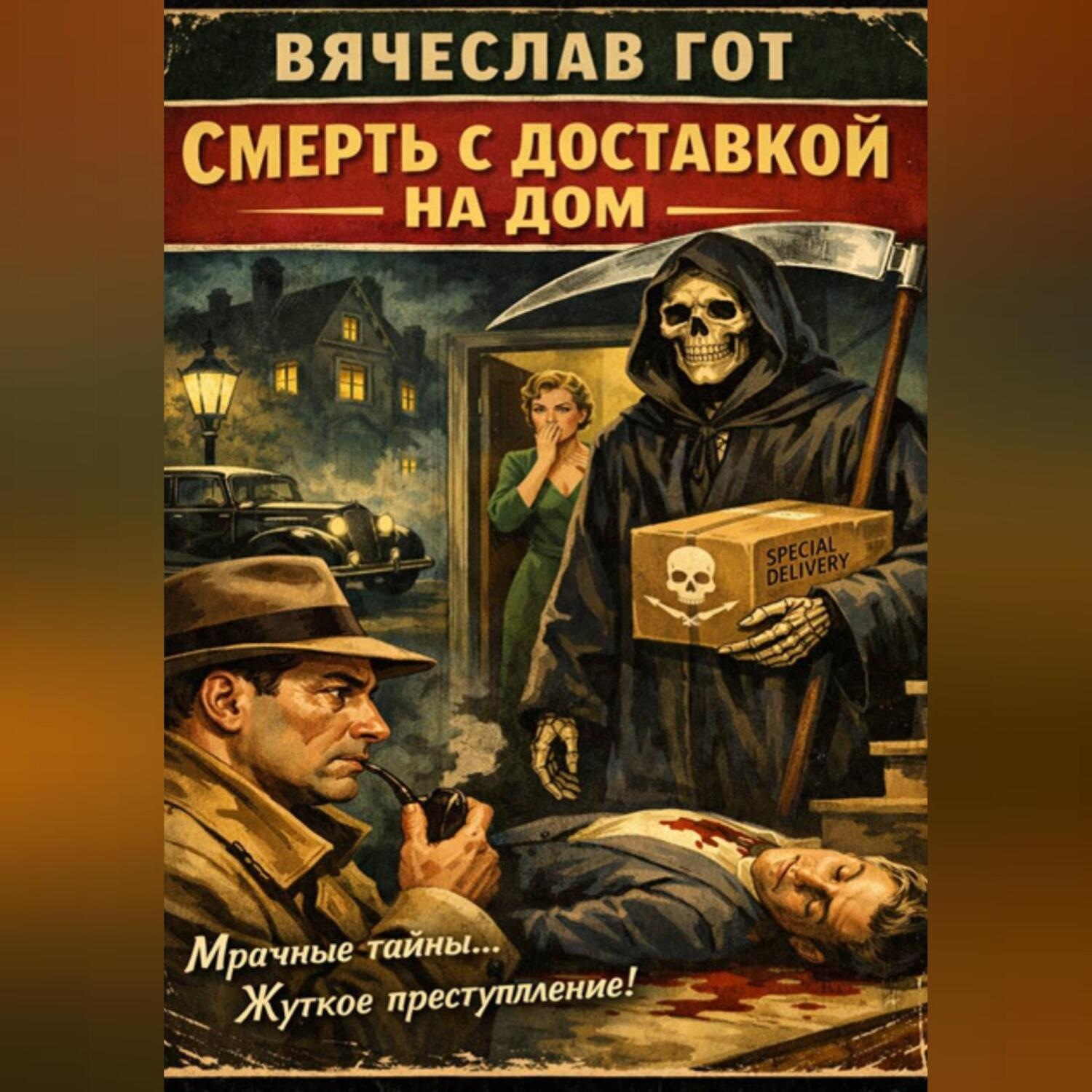 Обложка книги «Смерть с доставкой на дом»