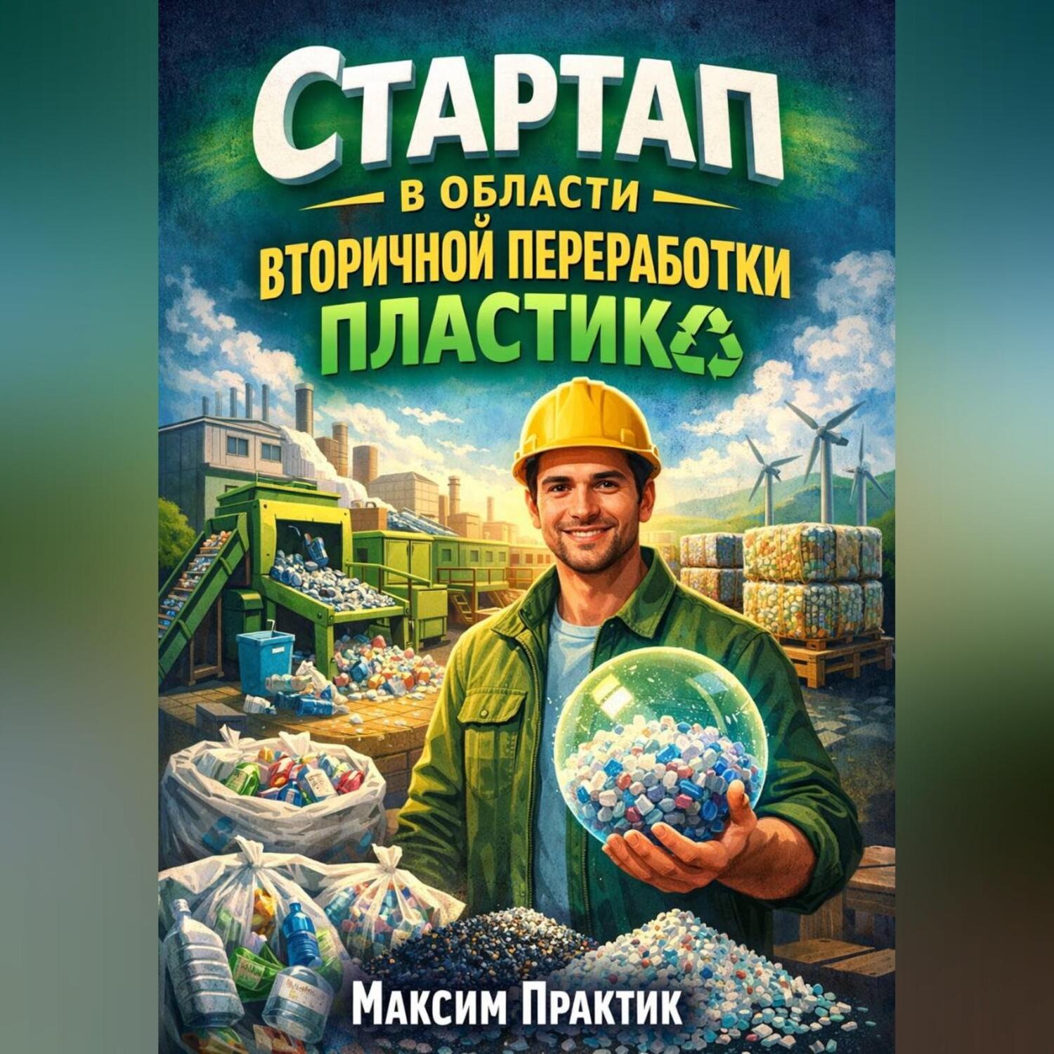 Обложка книги «Стартап в области вторичной переработки пластика»