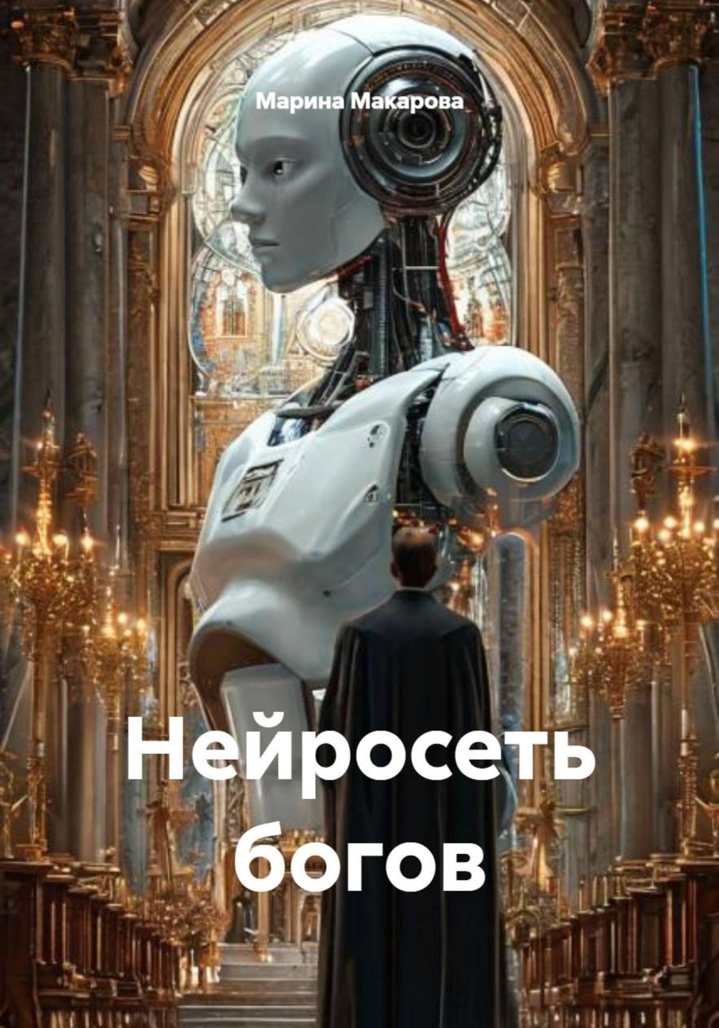 Обложка книги «Нейросеть богов»